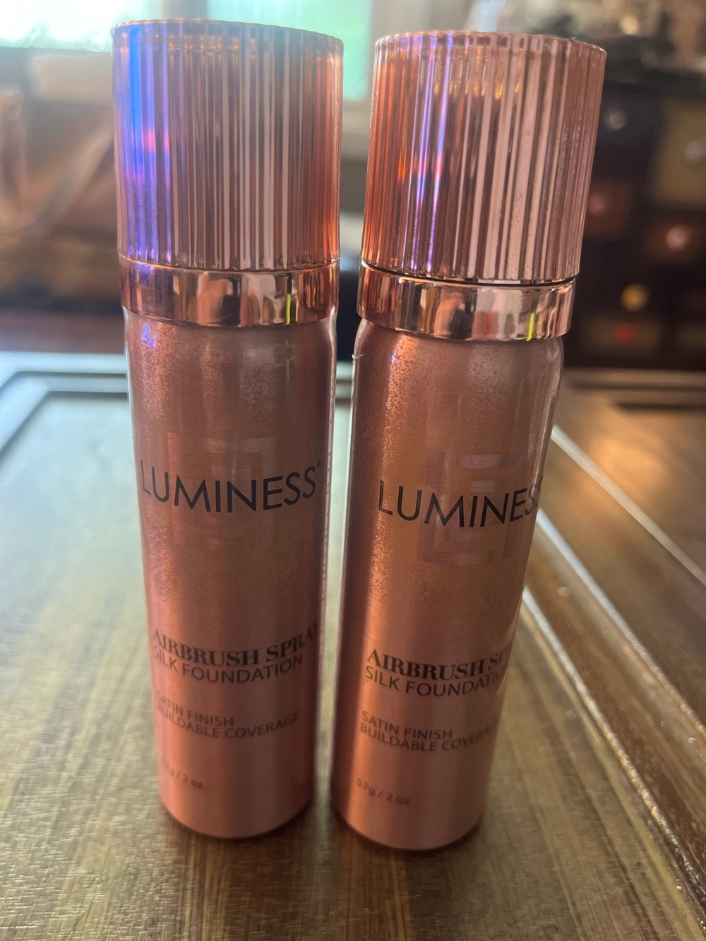 LUMINESS bundle Airbrush Spray Silk Foundation - in medium